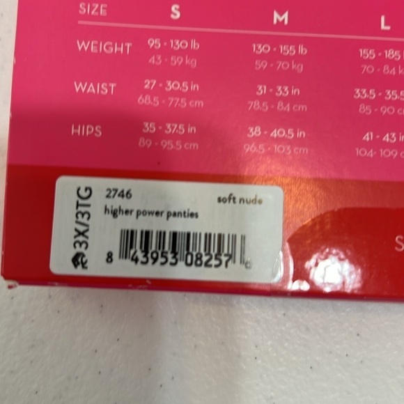 Spanx Higher Power High Waisted Shaper Brief Soft Nude NIP Sz 3X - Picture 4 of 5